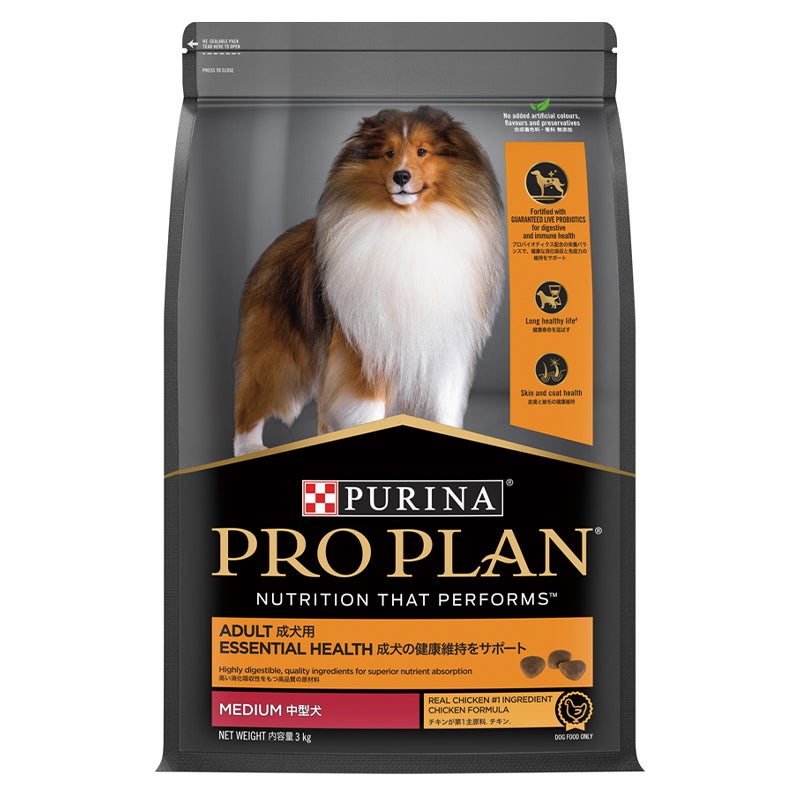 ピュリナ PURINA PRO PLAN PERFORMANCE SUPPORT 成犬用(1歳～) 中型犬 / 成犬の健康維持をサポート（チキン